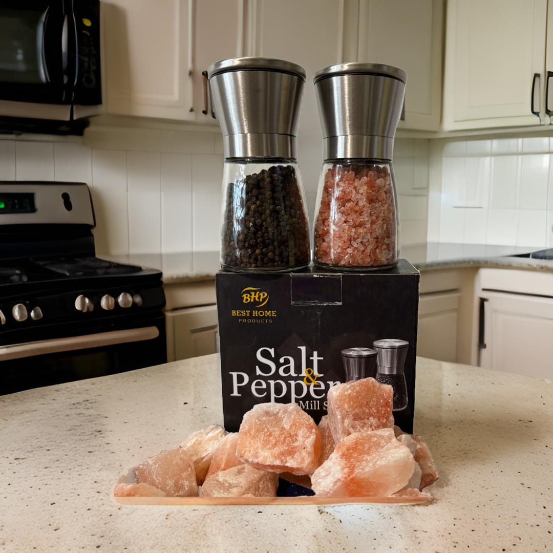 Salt and Pepper Grinder Set coarse