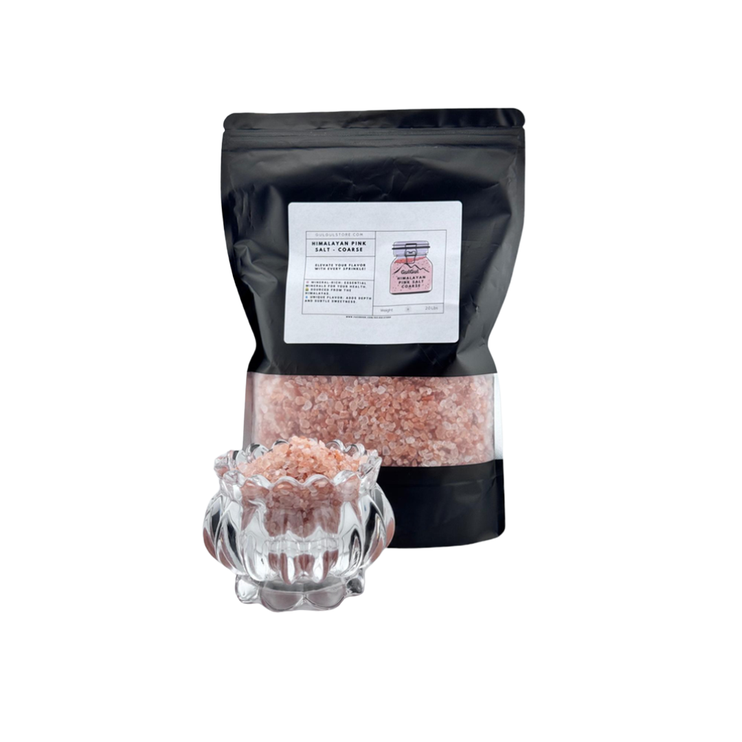 Natural Coarse Himalayan Pink Rock Salt  for Daily Cooking