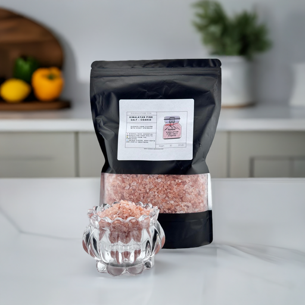 Natural Coarse Himalayan Pink Rock Salt  for Daily Cooking
