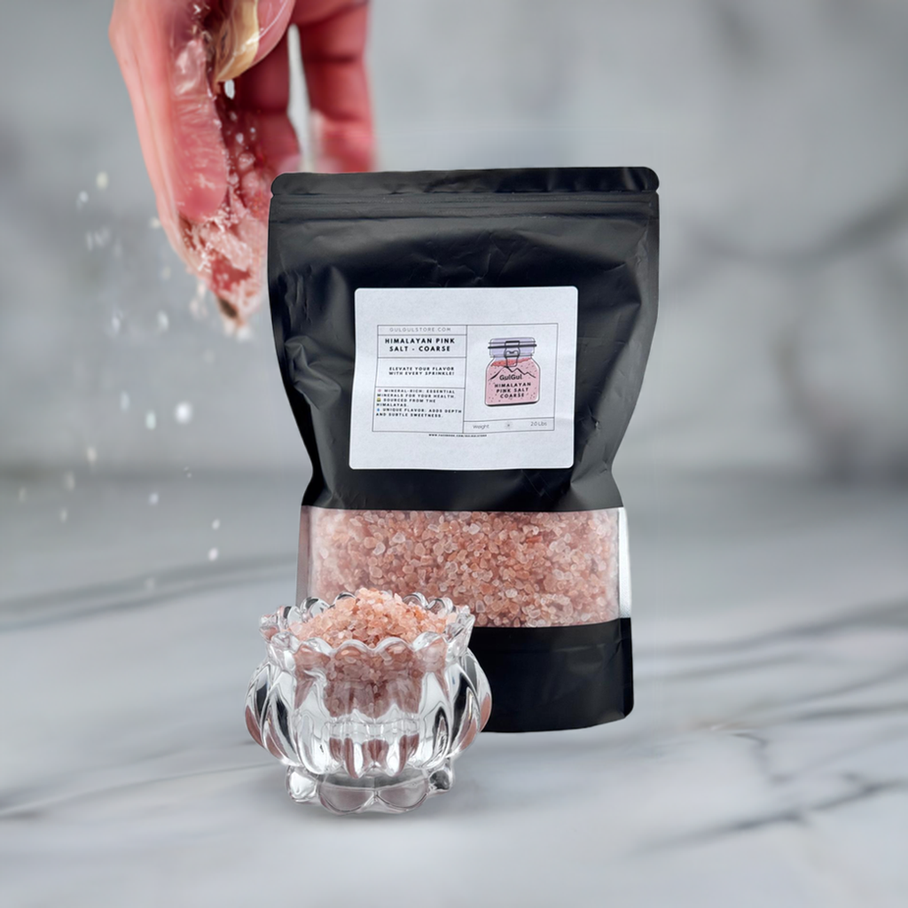Natural Coarse Himalayan Pink Rock Salt  for Daily Cooking