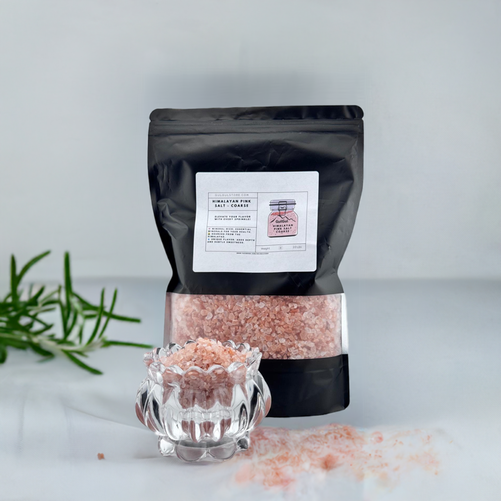 Natural Coarse Himalayan Pink Rock Salt  for Daily Cooking