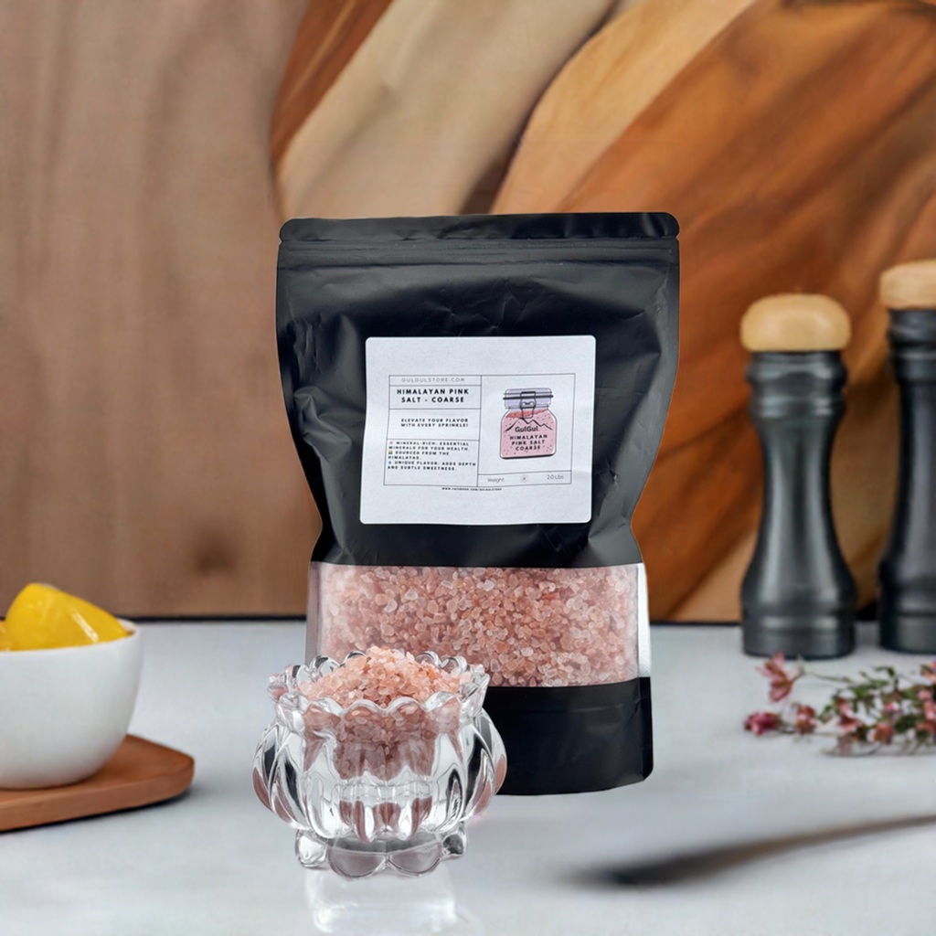 Natural Coarse Himalayan Pink Rock Salt  for Daily Cooking