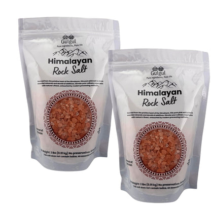 Himalayan Pink Salt Coarse 2-Pack (4 lbs) - BOGO 50% Off | Pure Natural Salt for Grinders & Mills | Free Shipping