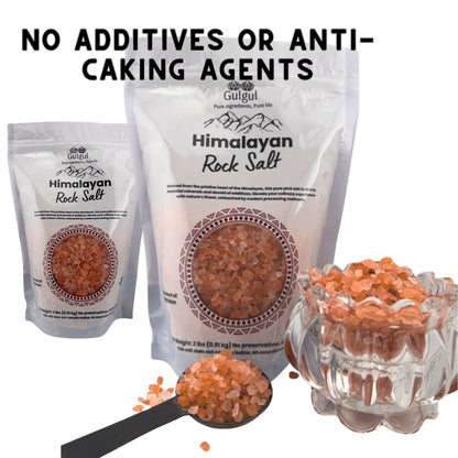 Himalayan Pink Salt Coarse 2-Pack Bundle (4 lbs) | Pure Natural Crystal Salt for Grinders & Mills | Free Shipping