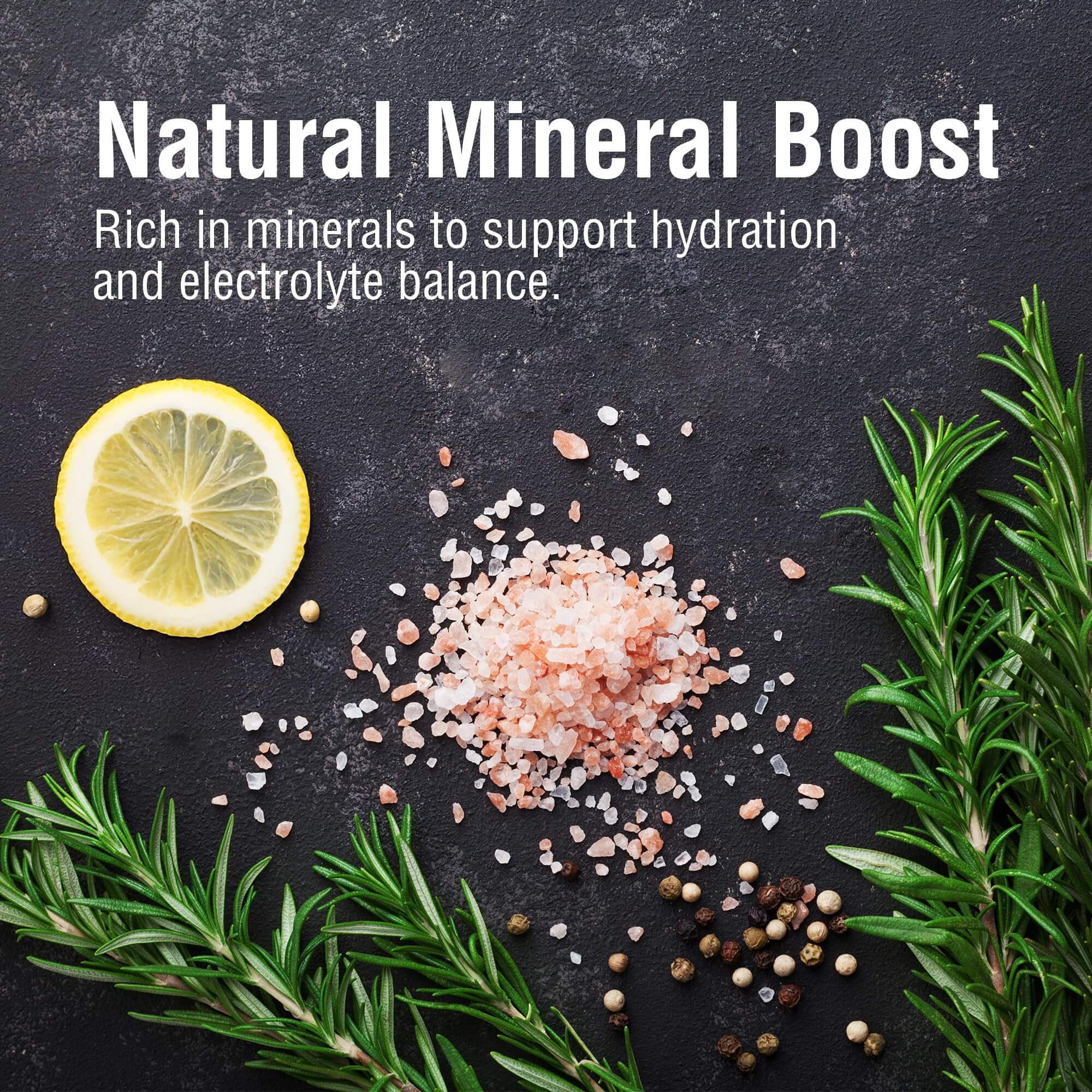 Pure Himalayan pink salt hand-mined from ancient mountain deposits with 84+ essential minerals