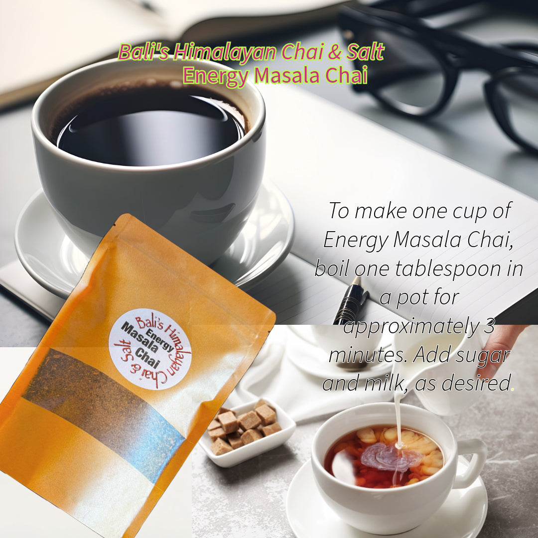 Energy Masala Tea - Energizing Herbal Chai for a Morning Boost | Gulgul Store