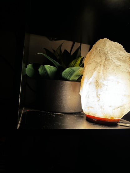 Himalayan Salt Lamp - Natural Air Purifier & Ambient Light - Warm White | Gulgul Store