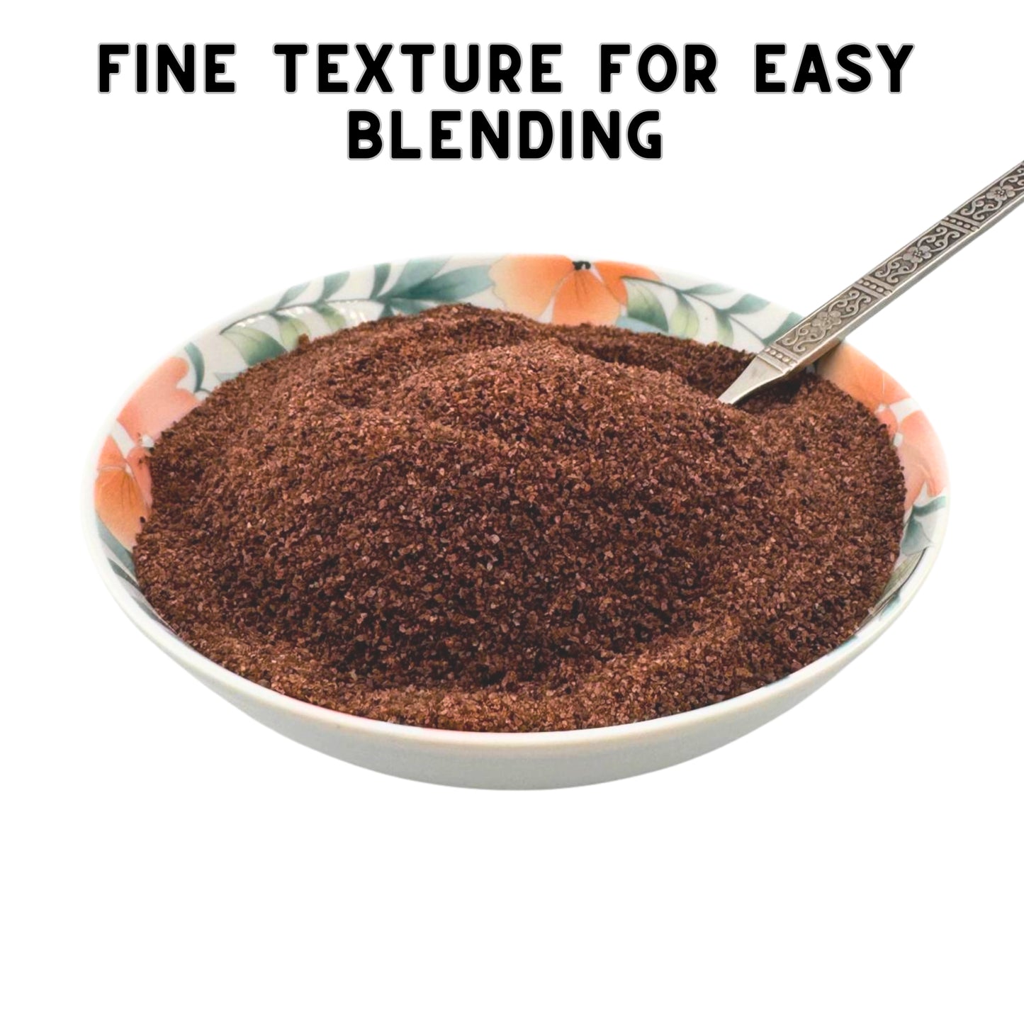 Black salt fine being sprinkled over tofu scramble for vegan egg-like flavor