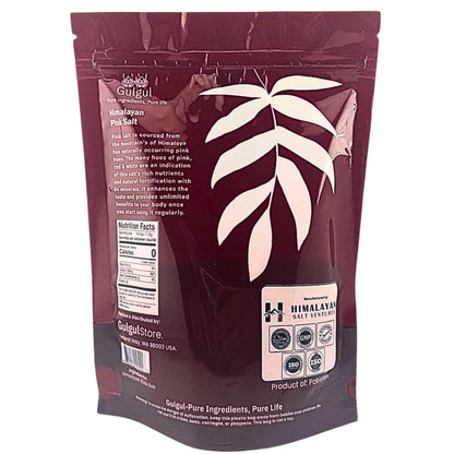 Gulgul Store fine white Himalayan salt 2 lb package pure mineral salt