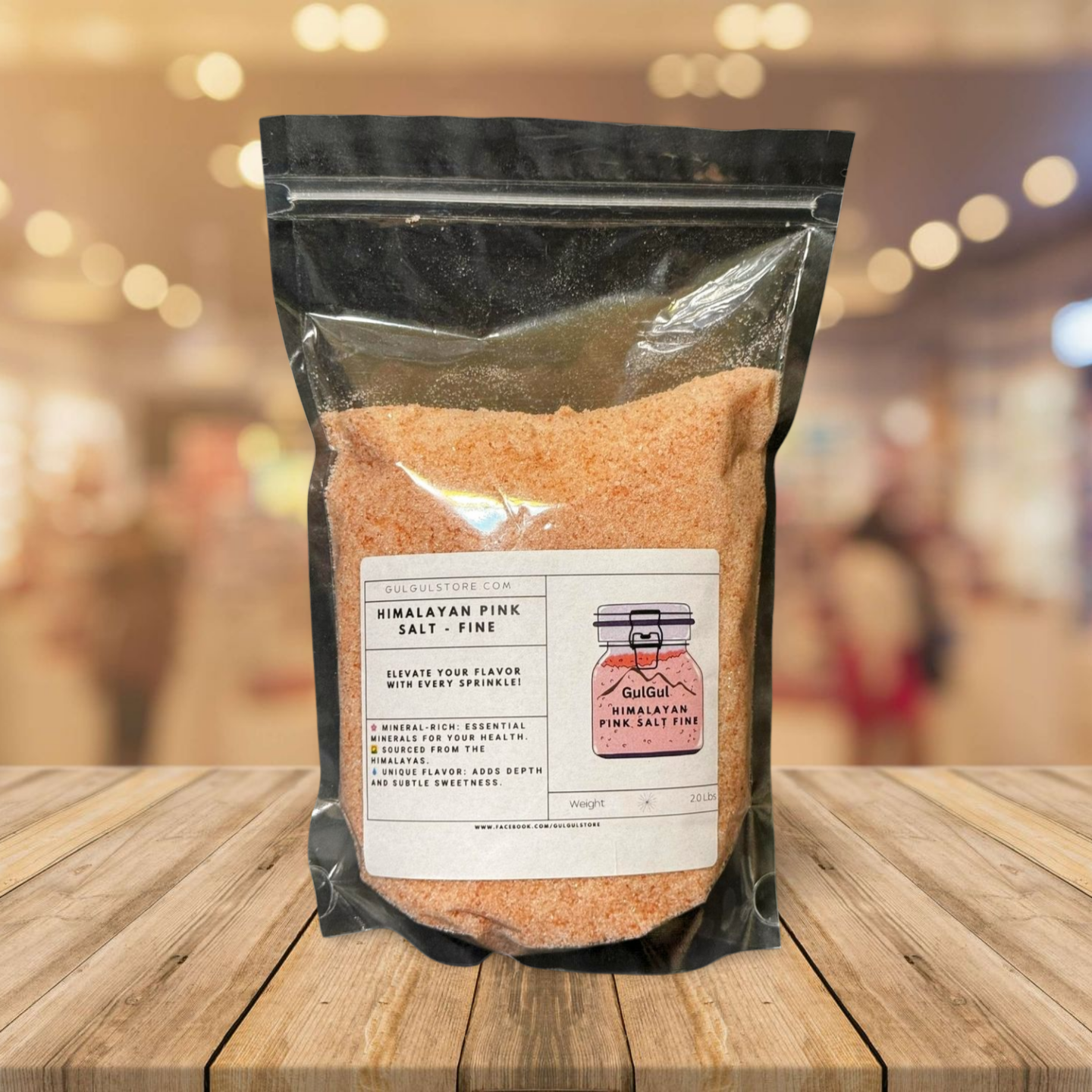 himalayan pink salt fine